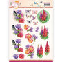 3D Cutting Sheet - Jeanine's Art - Perfect Butterfly Flowers - Anemone CD11785