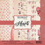 Reprint Hearts 8x8 Inch Paper Pack (RPM042)