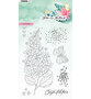 Studio Light Clear Stamp Blooming Butterfly nr.358 SL-BB-STAMP358 93x136mm