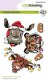 Clearstamps A6 - funny animals 5 christmas Carla Creaties 130501/1573