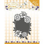 PM10114 Dies - Precious Marieke - Early Spring - Spring Flowers Oval label