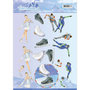 3D Knipvel - Jeanine's Art - Wintersports - Ice Skating CD11030