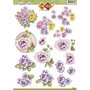 Laura Broos/ card deco Bloemen