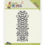 PM10147 Dies - Precious Marieke - Happy Spring - Ribbon Border