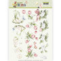 CD11265 3D Knipvel - Precious Marieke - Happy Spring - Happy Spring Flowers