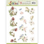 SB10327 3D Pushout - Precious Marieke - Happy Spring - Happy Birds