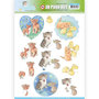 SB10337 3D Pushout - Jeanine's Art - Young Animals - Kittens