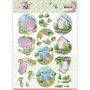 CD11279 3D Knipvel - Amy Design - Spring is Here - Garden Sheds