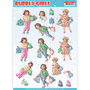 CD11307 3D Knipvel - Yvonne Creations- Bubbly Girls - Shopping