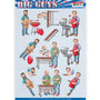 CD11329 3D Knipvel - Yvonne Creations- Big Guys - Backyard BBQ