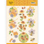 CD11340 3D knipvel - Jeanines Art - Buzzing Bees - Sweet Bees