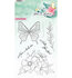 Studio Light Clear Stamp Blooming Butterfly nr.359 SL-BB-STAMP359 93x136mm_