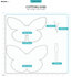 Studio Light Cutting Die Blooming Butterfly nr.488 SL-BB-CD488 200x140mm_